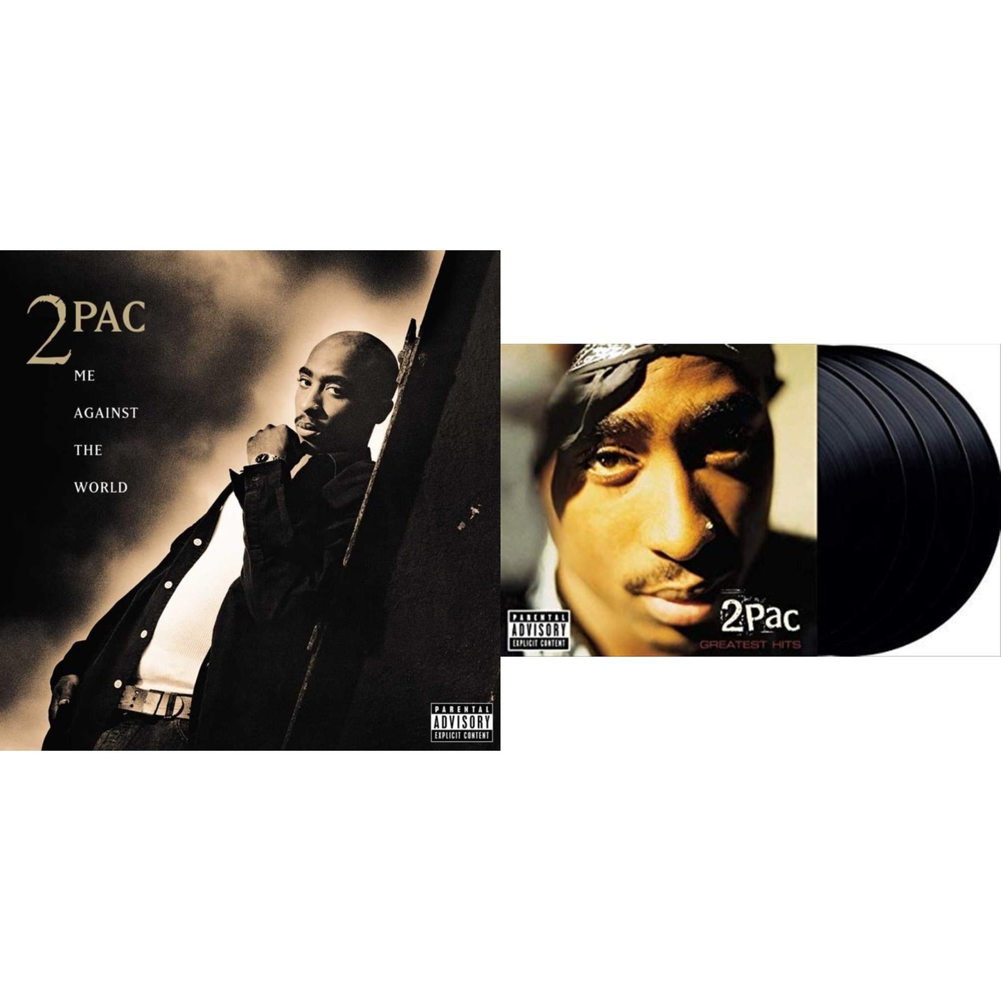 2Pac - Me Against The World (2LP) & Greatest Hits