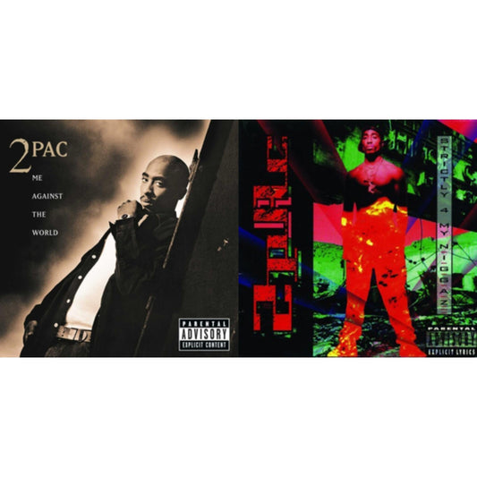 2Pac - Strictly 4 My N.I.G.G.A.Z. & Me Against World - CD Bundle