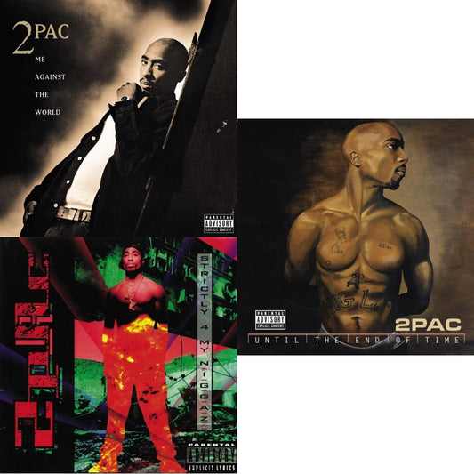 2Pac - Until The End Of Time(X) (4LP) & Me Against The World (2LP) & Strictly 4 My N.I.G.G.A.Z. (2 LP)