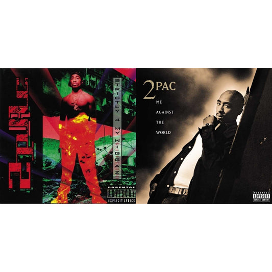 2Pac - Strictly 4 My N.I.G.G.A.Z. (2 LP) & Me Against The World (2LP)