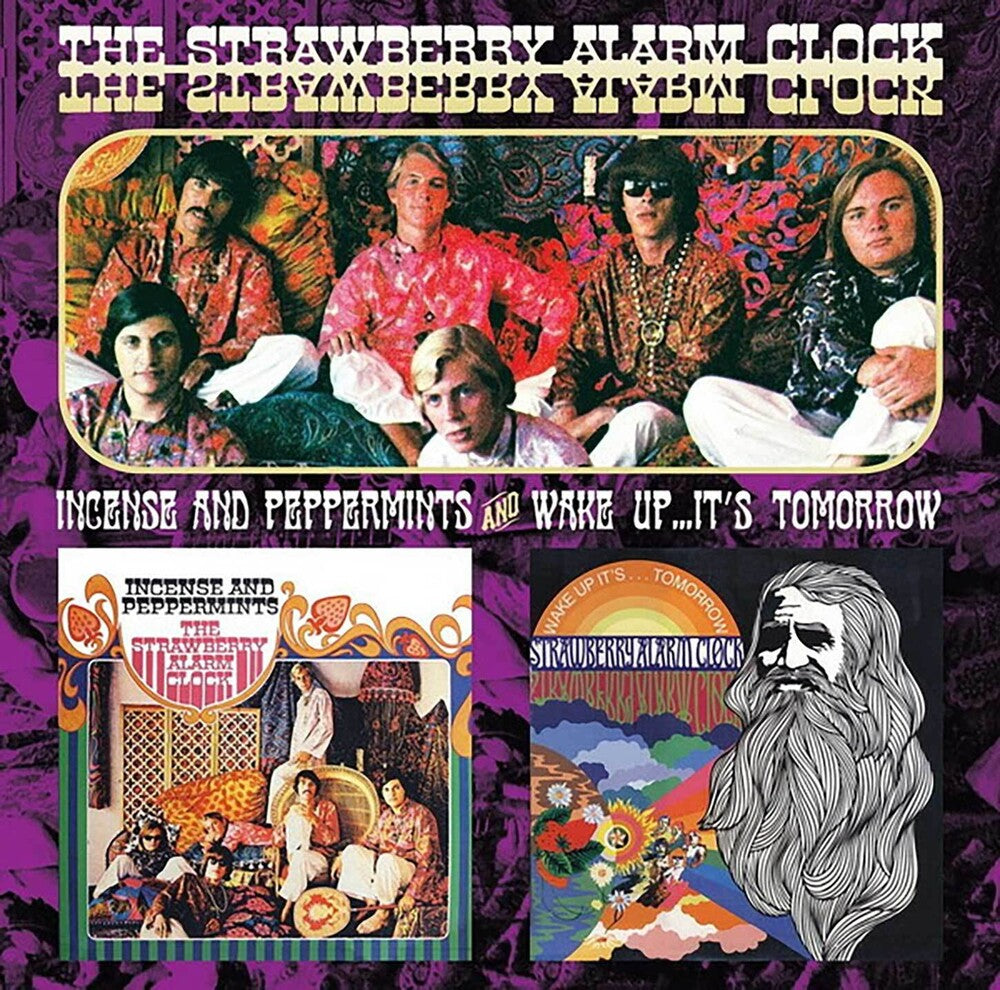 the album cover for The Strawberry Alarm Clock - Incense & Peppermints /Wake Up It's Tomorrow [Import]