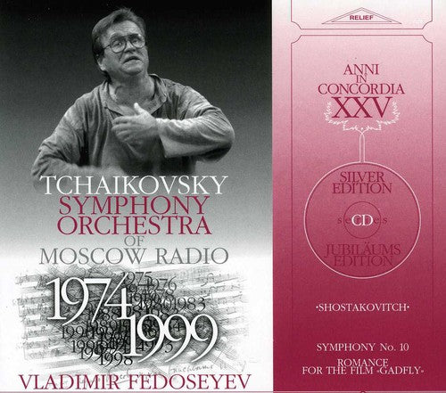 Shostakovitch / Tchaikovsky Sym Orch / Fedoseyev - Sym 10 Romance For The Film Gadfly - Music CD