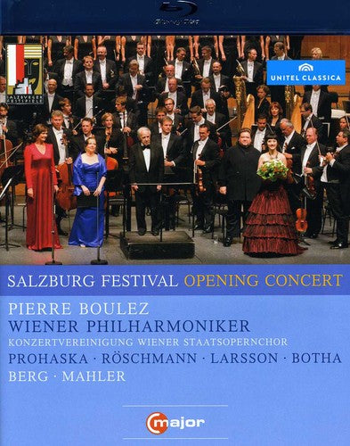Berg / Boulez / Roeschmann / Prohaska / Larsson - Salzburg Opening Concert 2011 - Blu-ray