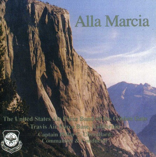 the album cover for Captain Philip C. Chevallard - Alla Marcia / Chevallard