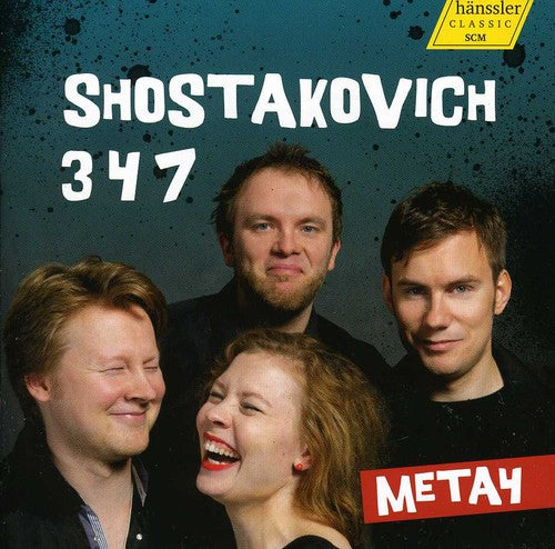 the album cover for Meta4 - String Quartets Nos. 3 & 4 & 7