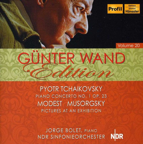 the album cover for Jorge Bolet - Guenter Wand Edition 20