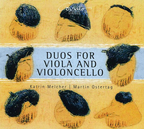 the album cover for Martin Ostertag - Duos for Viola & Violoncello
