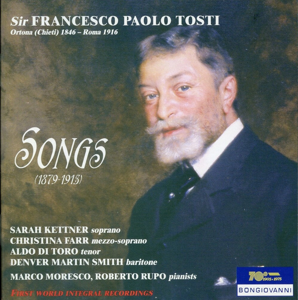 the album cover for Tosti / Kettner / Farr / Toro / Moresco / Rupo - English Songs