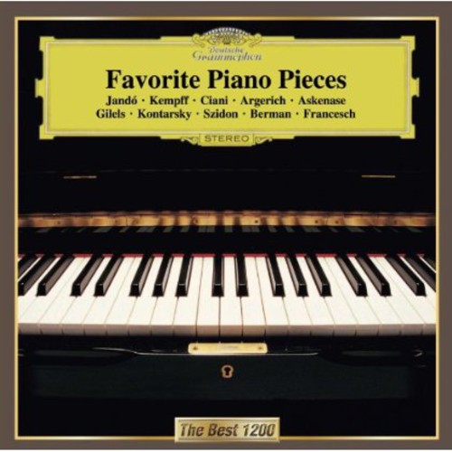 the album cover for Various Artists - Favorite Piano Pieces