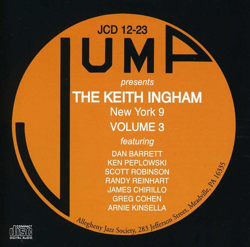 Ingham,keith & The New York 9 - Keith Ingham & The New York 9 3 - Music CD