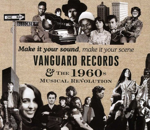 the album cover for Vanguard Records & The 1960s Musical Revolution - Vanguard Records & The 1960s Musical Revolution [Import]