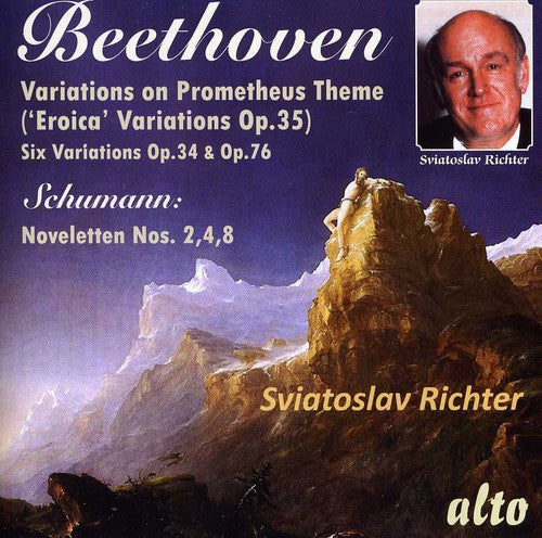 the album cover for Sviatoslav Richter - Eroica Variations