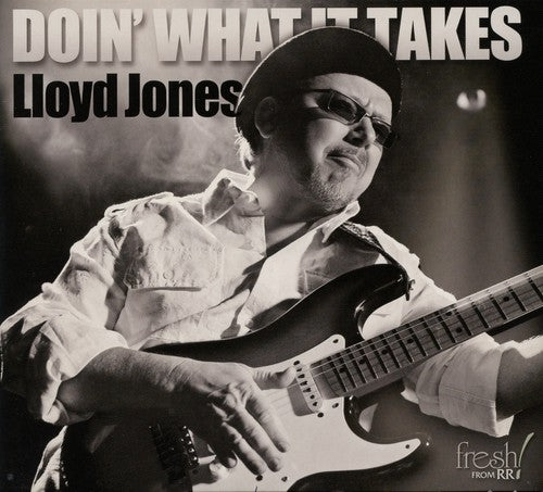 the album cover for Lloyd Jones - Doin What It Takes
