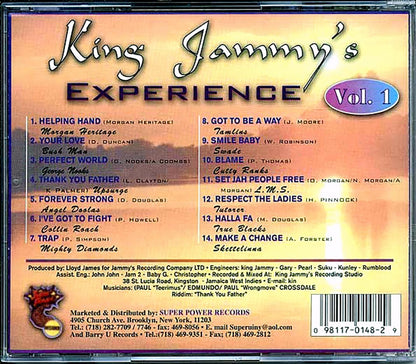 Morgan Heritage, Cutty Ranks, The Tamlins, The Mighty Diamonds, Etc. - King Jammy's Experience Volume 1 Music CD