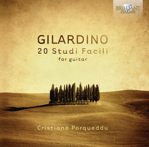Gilardino / Porqueddu - 20 Studi Facili For Guitar - Music CD