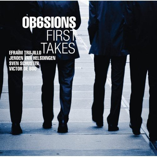 the album cover for Ob6sions - First Takes