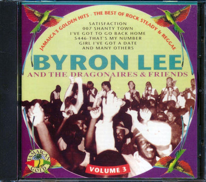 Byron Lee & The Dragonaires - Golden Hits 3: Rock Steady & Reggae Music CD