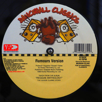 Gregory Isaacs - Rumours  /  Version (rhythm: "Telephone Love AKA Rumors") 12" Vinyl Record
