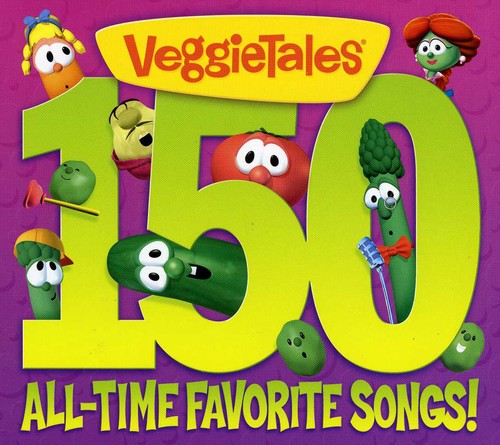 Veggietales - 150 All Time Favorite Songs - Music CD