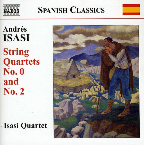 the album cover for Isasi Quartet - String Quartets Nos. 0 & 2