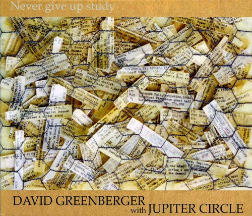 Greenberger,david / Jupiter Circle - Never Give Up Study - Music CD