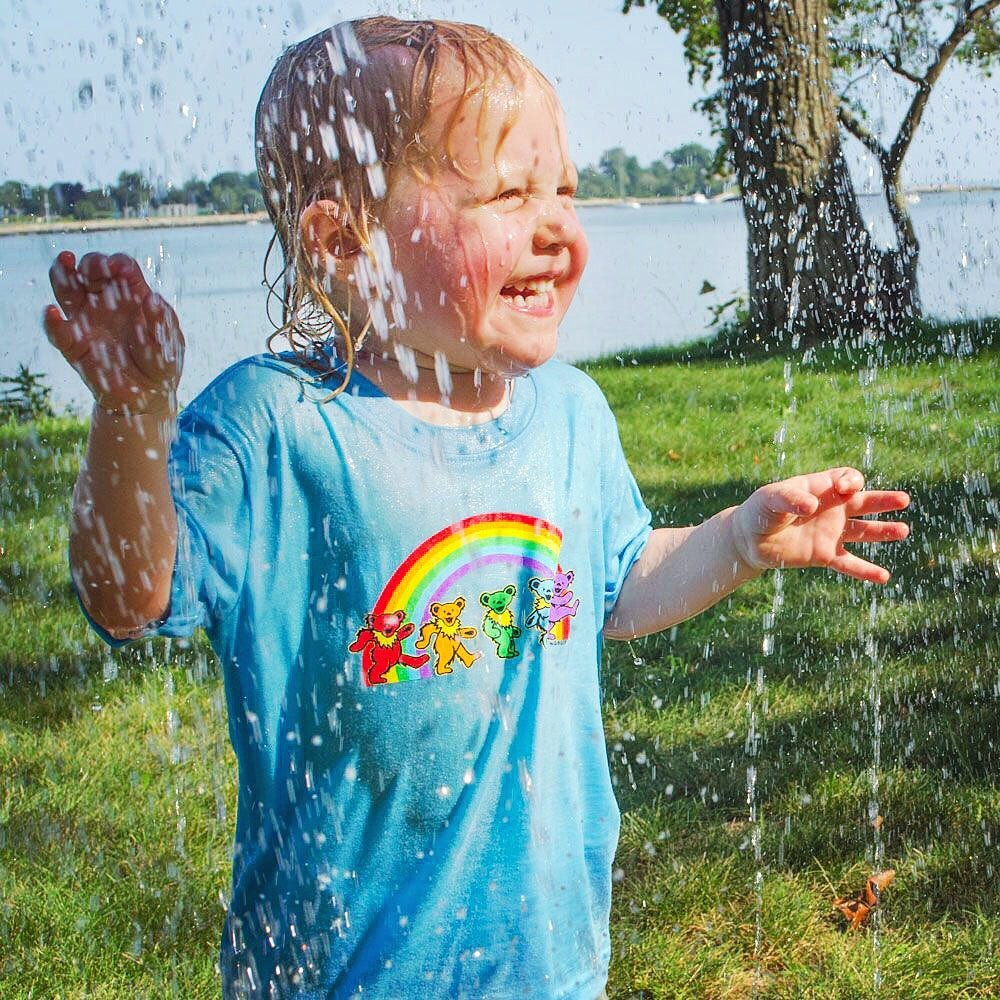 Grateful Dead Rainbow Bears Toddler T Shirt