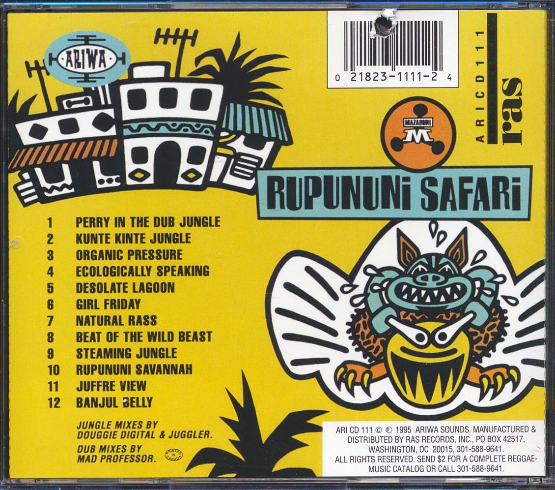 Mad Professor - Rupununi Safari: Steaming Jungle, The Jungle Dub Experience 2 (marked/ltd stock) Music CD