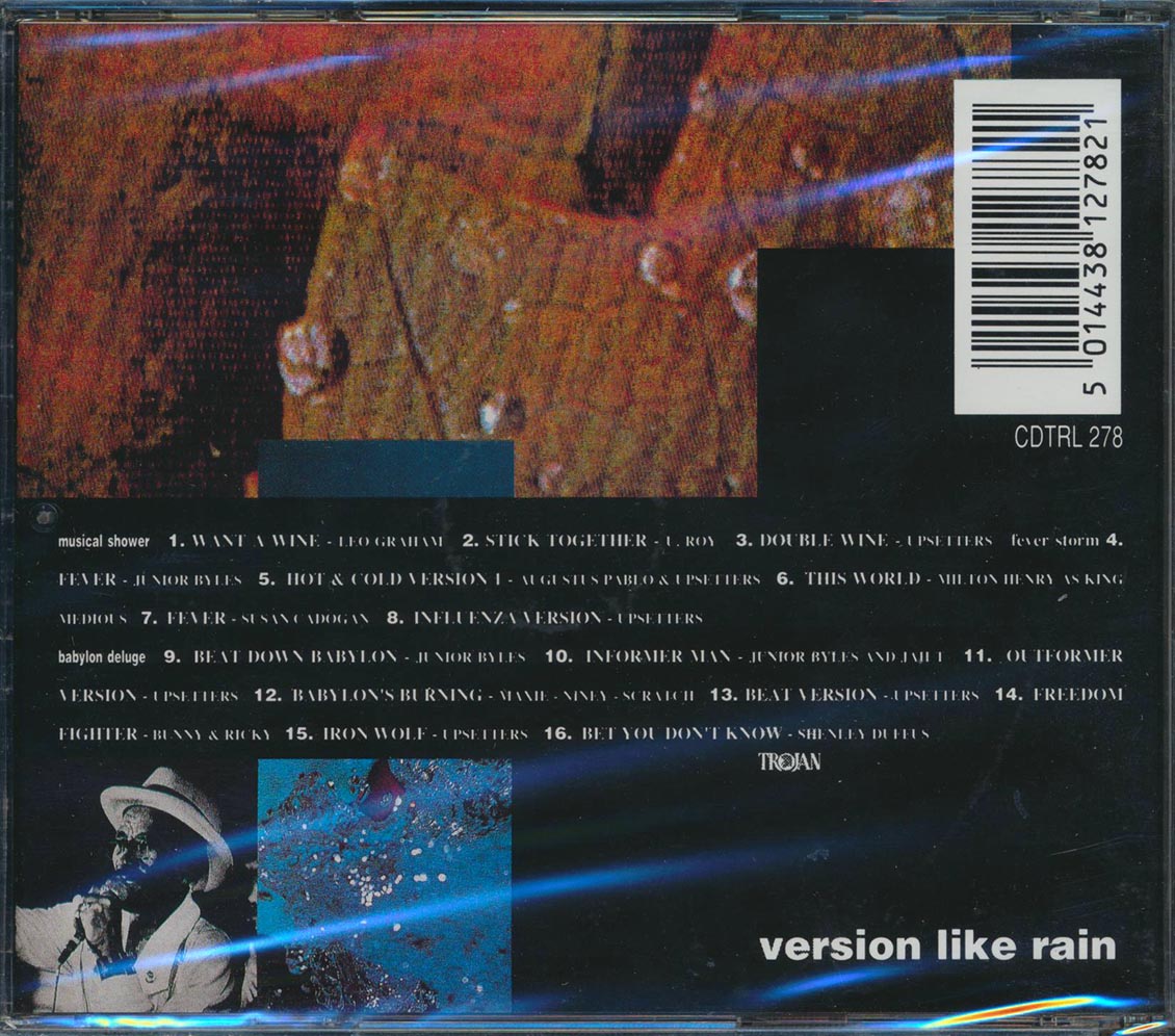 Lee Perry, Augustus Pablo, Susan Cadogan, Leo Graham, Jr. Byles, Etc. - Version Like Rain Music CD