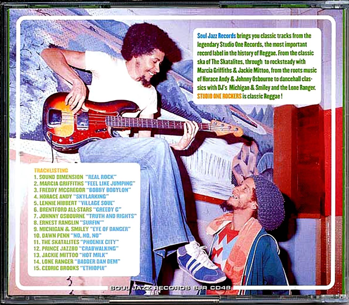 Skatalites, Sound Dimension, Johnny Osbourne, Etc. - Studio One Rockers Music CD