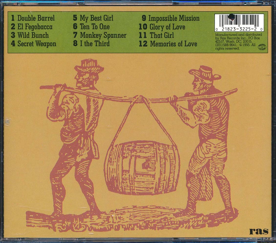 Dave & Ansel Collins - Double Barrel (marked/ltd stock) Music CD