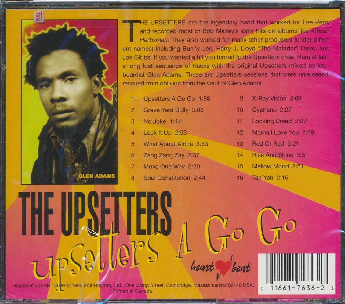 The Upsetters, Lee Perry - Upsetters A Go Go (marked/ltd stock) Music CD