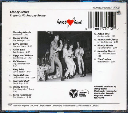 Clancy Eccles, Alton Ellis, Larry Marshall, King Stitt, Etc. - Clancy Eccles Presents His Reggae Revue: Rock Steady Intensified! (marked/ltd stock) Music CD