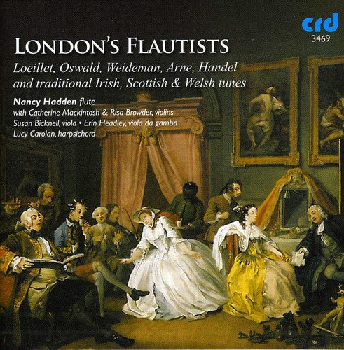 the album cover for Hadden / Mackintosh / Bicknell - London's Flautists