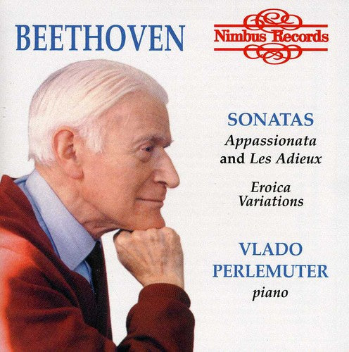 the album cover for Beethoven / Perlemuter - Appassionata & Les Adieux