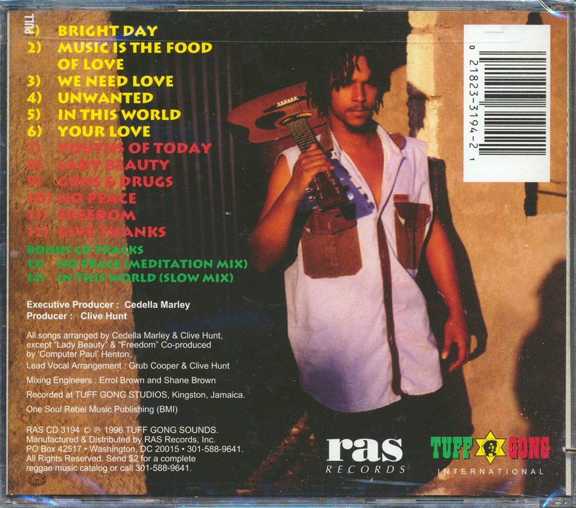 Yvad - Young Gifted & Dread (marked/ltd stock) Music CD