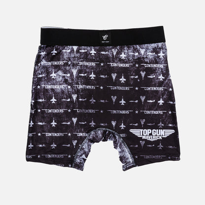 Top Gun Maverick Grunge Kids Youth Brief Shorts Black