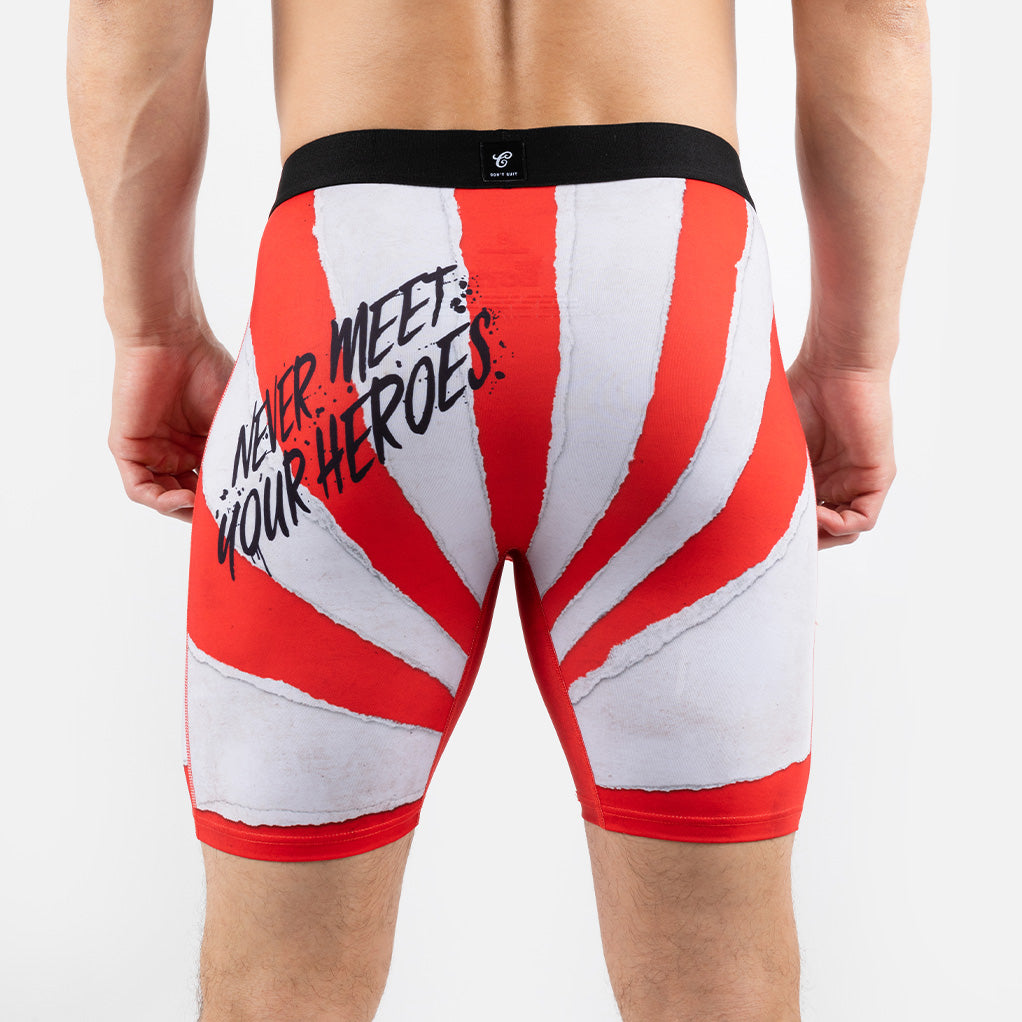 The Boys Poster Mens Brief Shorts Red White
