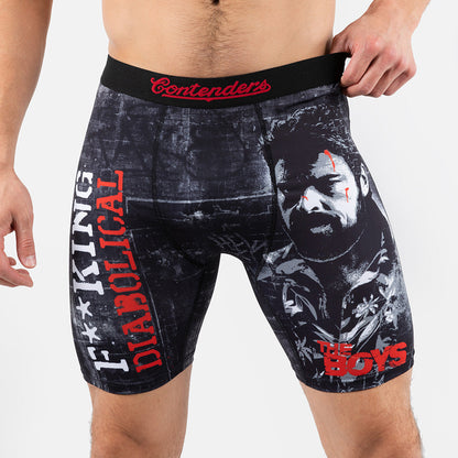 The Boys F**Ng Diabolical Mens Brief Shorts Black
