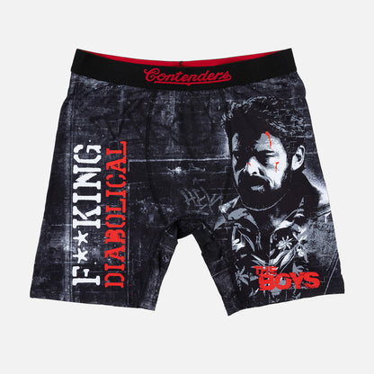 The Boys F**Ng Diabolical Mens Brief Shorts Black