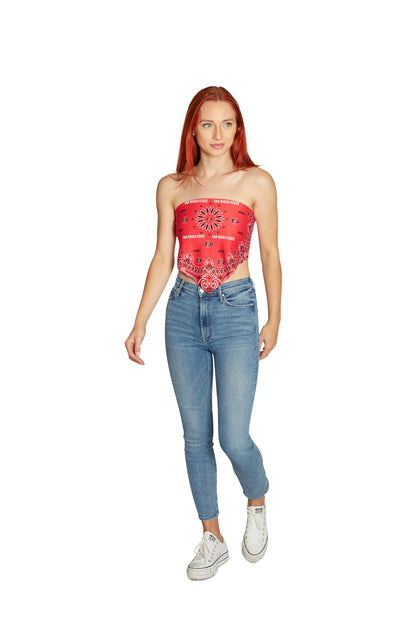 San Diego State Aztecs Womens Bandana Top Officially Licensed