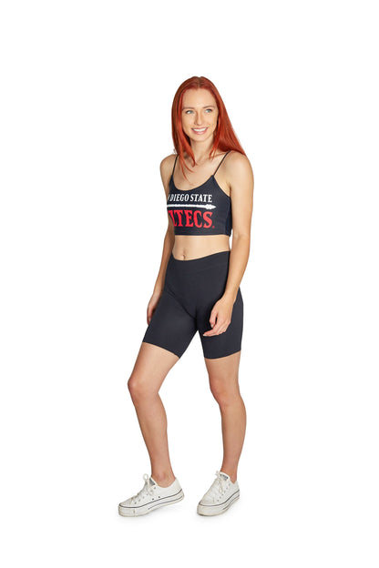 San Diego State Aztecs Black Spaghetti Tank Officially Licensed