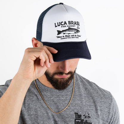 The Godfather Luca Brasi Fish Market Trucker Snapback Hat