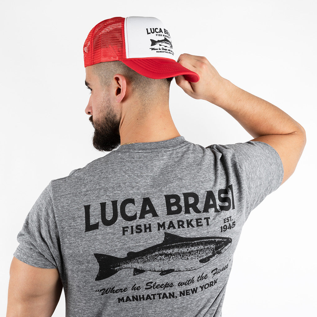 The Godfather Luca Brasi Fish Market Trucker Snapback Hat