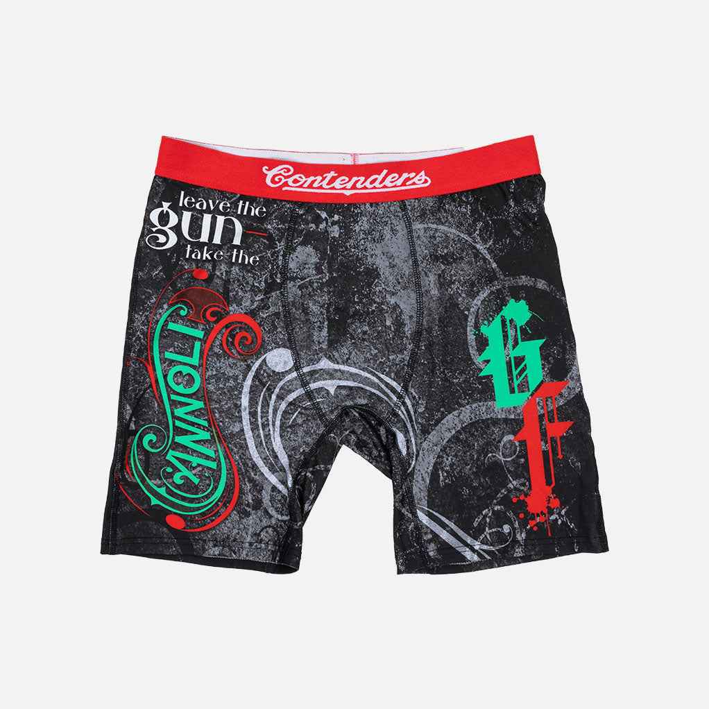The Godfather Cannoli Mens Brief Shorts Black