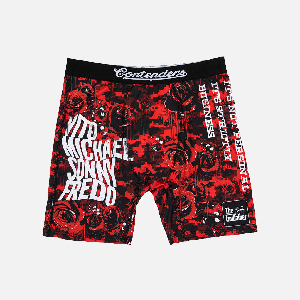The Godfather 4 Pack Mens Brief Shorts