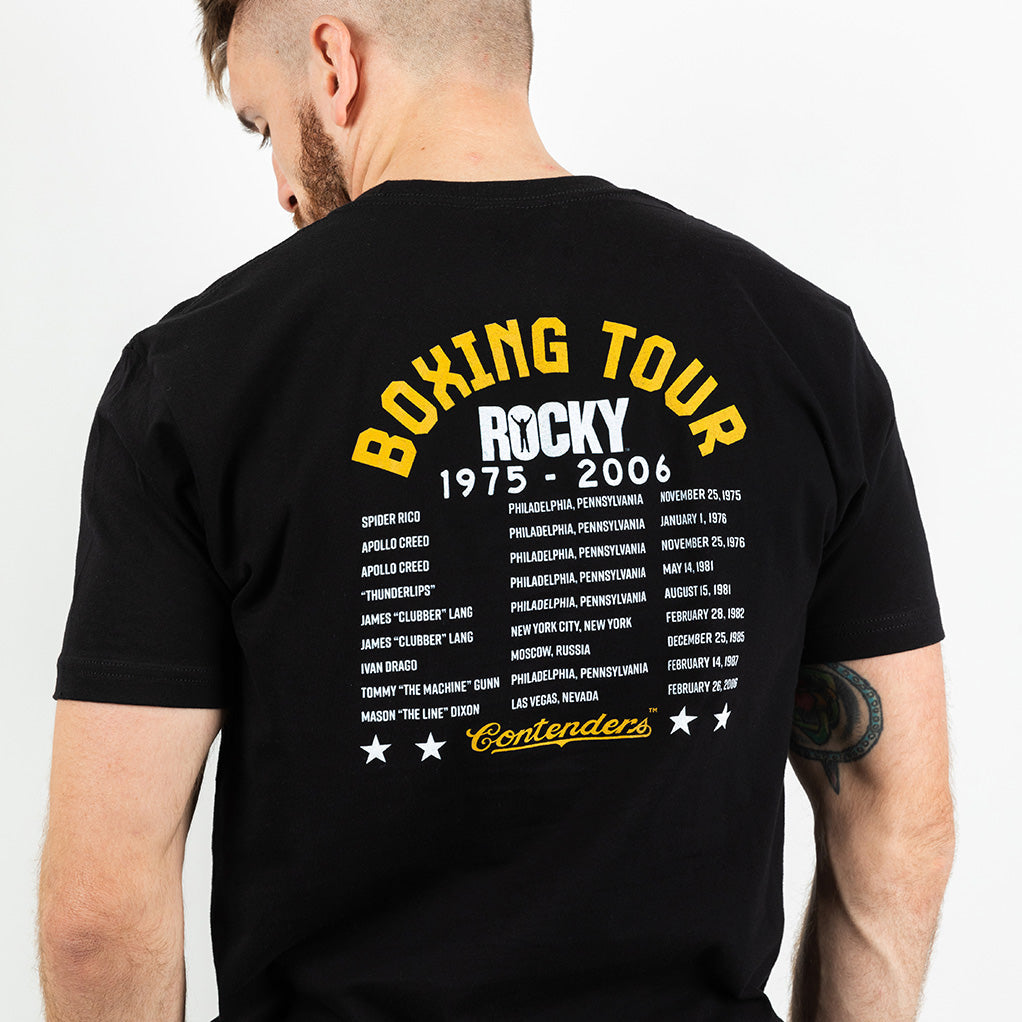 Rocky Boxing Tour T Shirt