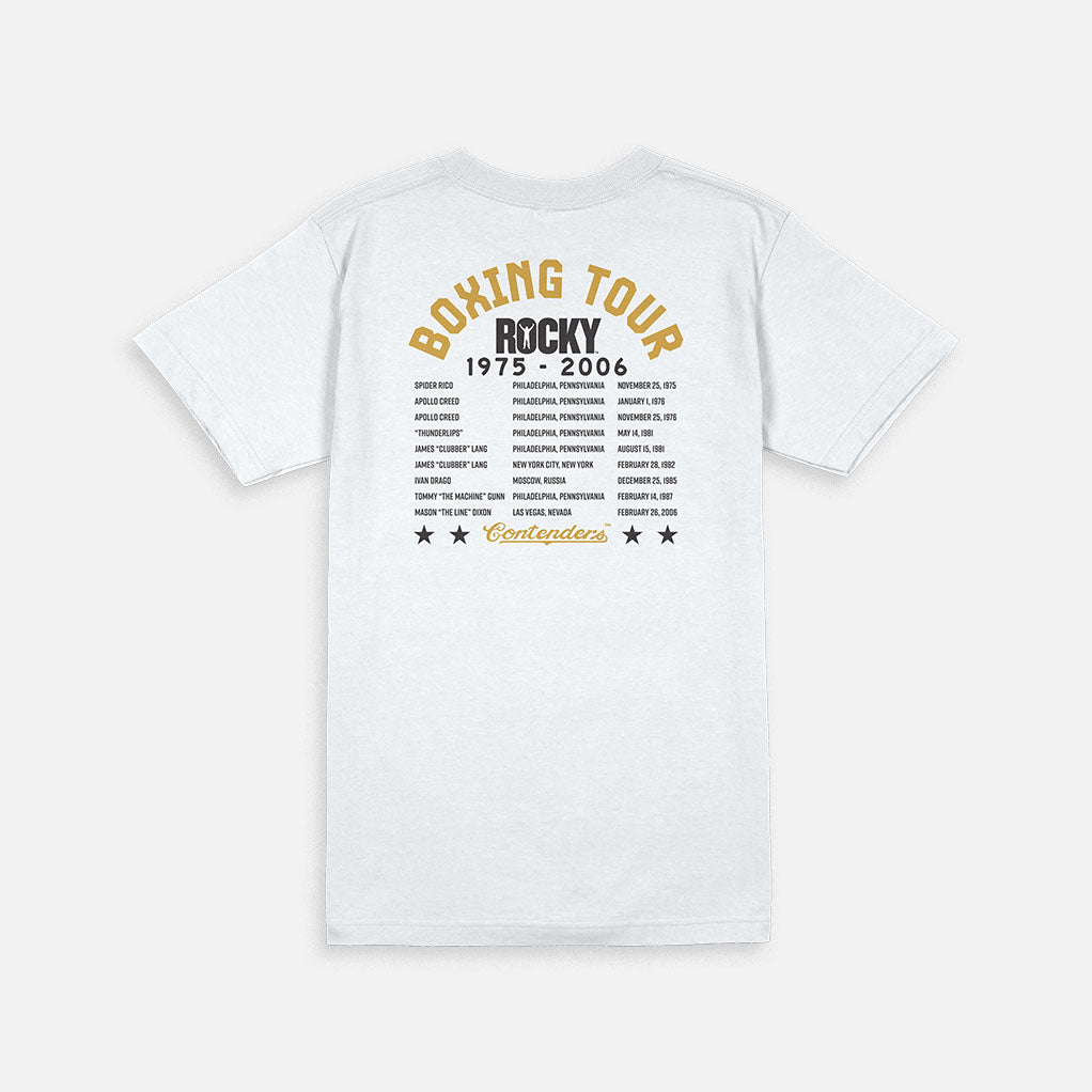 Rocky Boxing Tour T Shirt