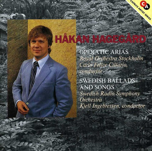 the album cover for HÃ¥kan HagegÃ¥rd - Operatic Arias & Swedish Ballads & Songs / Various
