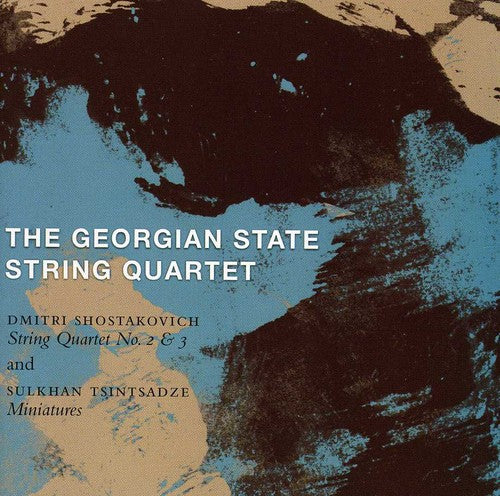 Shostakovich / Tsintsadze / Georgian State Str Qrt - String Quartets Nos. 2 & 3 / Miniatures - Music CD