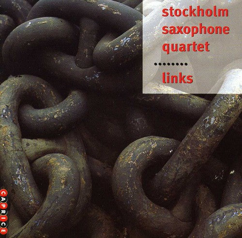 the album cover for Stockholm Saxophone Quartet - Links